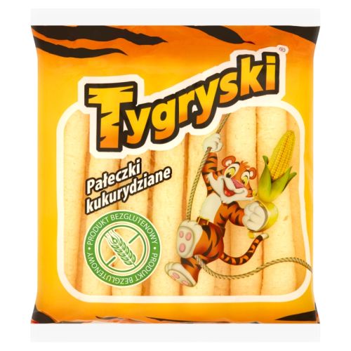 CHRUPKI TBM TYGRYSKI KUKURYDZIANE PALECZKI 60G+10%