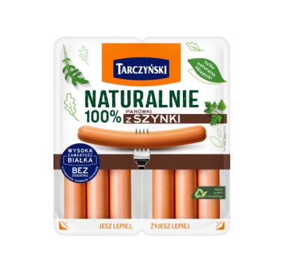 TARCZYNSKI PAROWKI 100% Z SZYNKI 200G\1szt