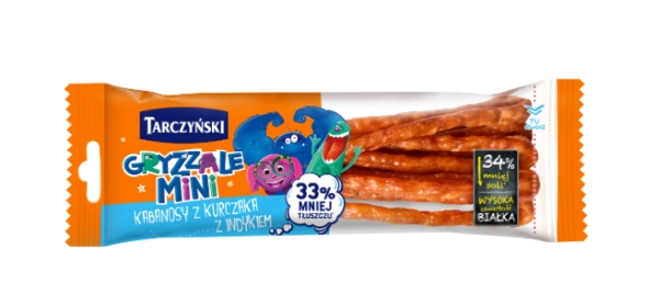 TARCZYNSKI GRYZZALE KABANOSY Z KURCZAKA 40G\1szt