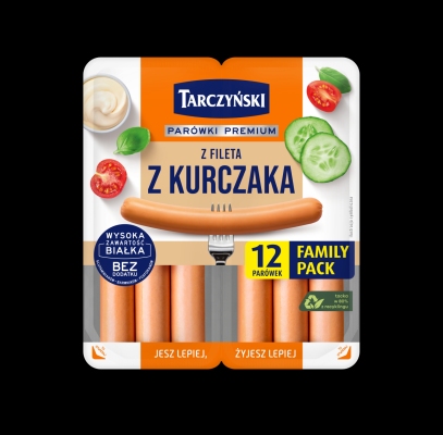 TARCZYNSKI PAROWKI Z KURCZAKA FAMILY 440G
