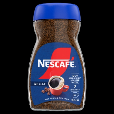 NESCAFE KAWA ROZPUSZCZALNA BEZ KOFEINY 100G/1 SZT