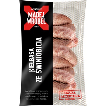 MADEJ I WROBEL KIELBASA ZE SWINIOBICIA OK.0,8KG