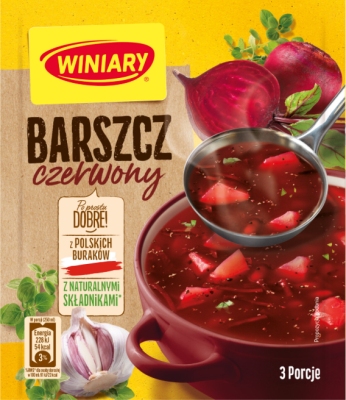 WINIARY ZUPA BARSZCZ CZERW STANDARD 49G/2 SZT