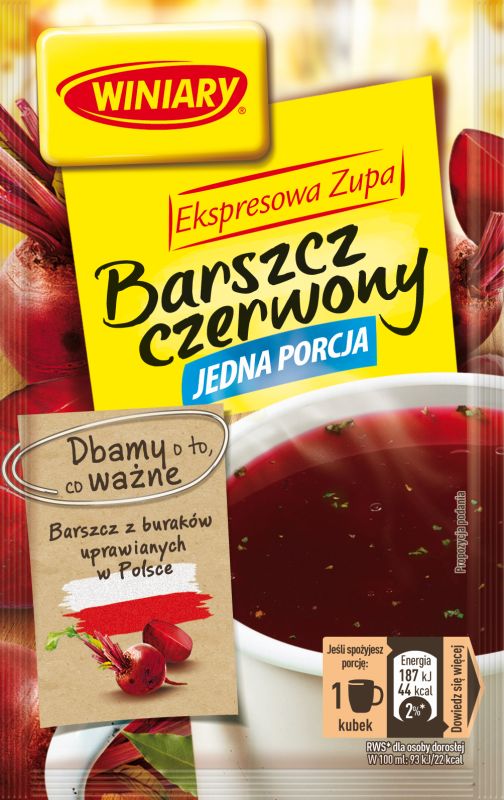WINIARY BARSZCZ CZERWONY EXPRES 60G\30szt