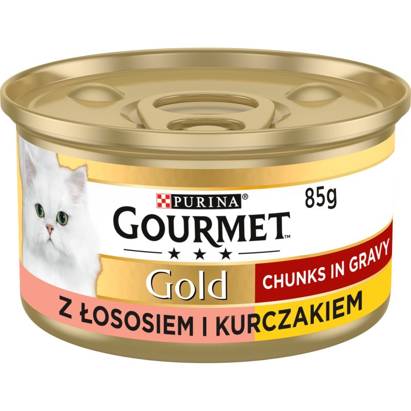 GOURMET GOLD LOSOS KURCZAK 85G\1szt
