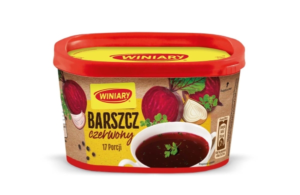WINIARY BARSZCZ CZERW INSTANT KONTENER 170G/10 SZT