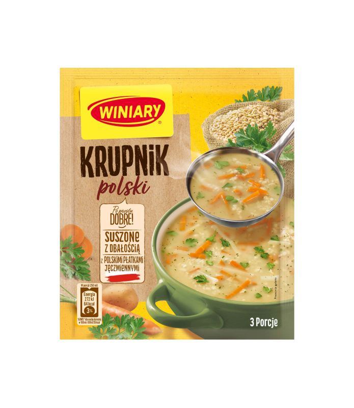 WINIARY ZUPA NASZA SPECJALNOSC KRUPNIK POLSKI 59G/25 SZT