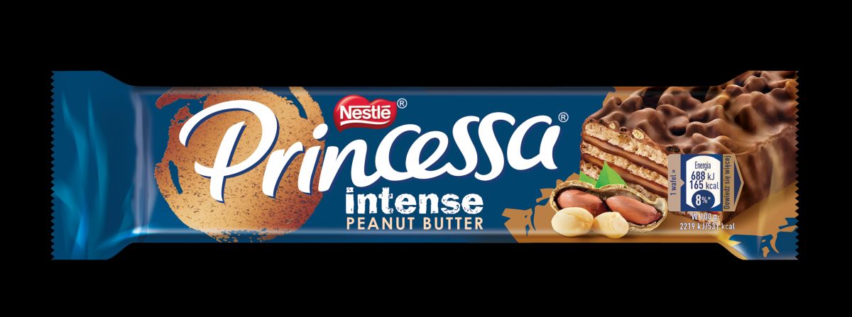 PRINCESSA WAFEL INTENSE PEANUT B 31G\30szt