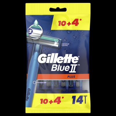 GILLETTE BLUE2 PLUS MASZYNKI GOLENIA 14SZT\1szt