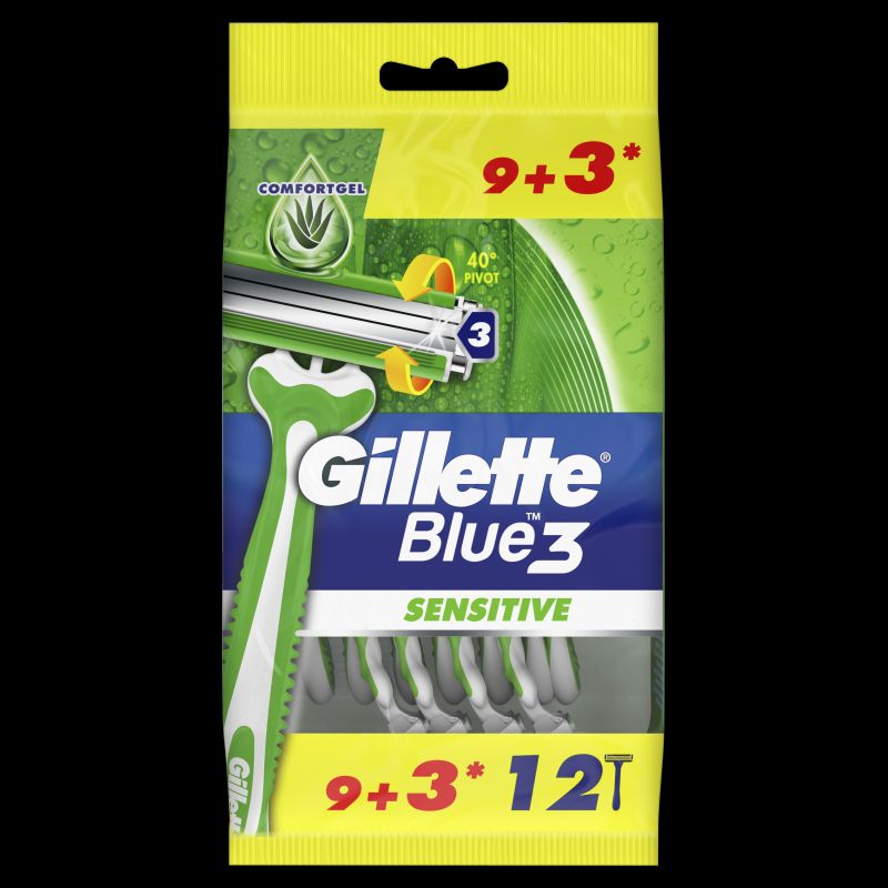 GILLETTE BLUE 3 MASZYNKA GOLENIA 12SZT\1szt