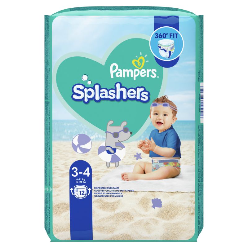 PAMPERS PIELUCHY DO PLYWANIA ROZMIAR 3-4 12SZT\1szt