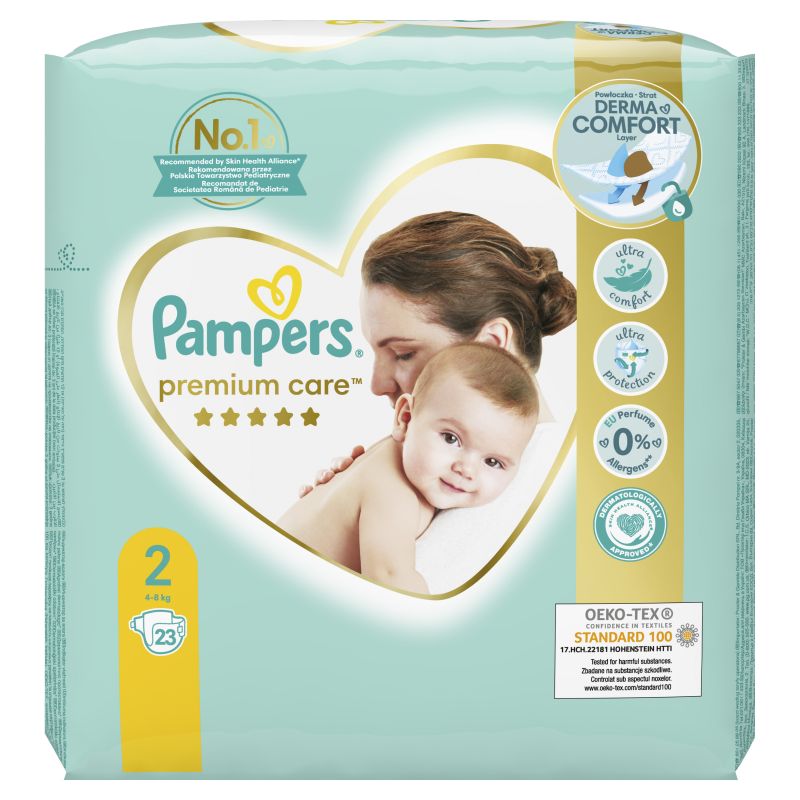 PAMPERS PIELUCHY PREMIUM CARE R2 23SZT\1szt