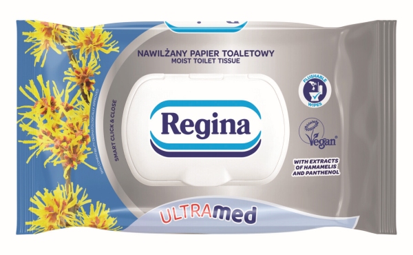 REGINA PAPIER TOALETOWY NAWILZANY ULTRA MED 42SZT