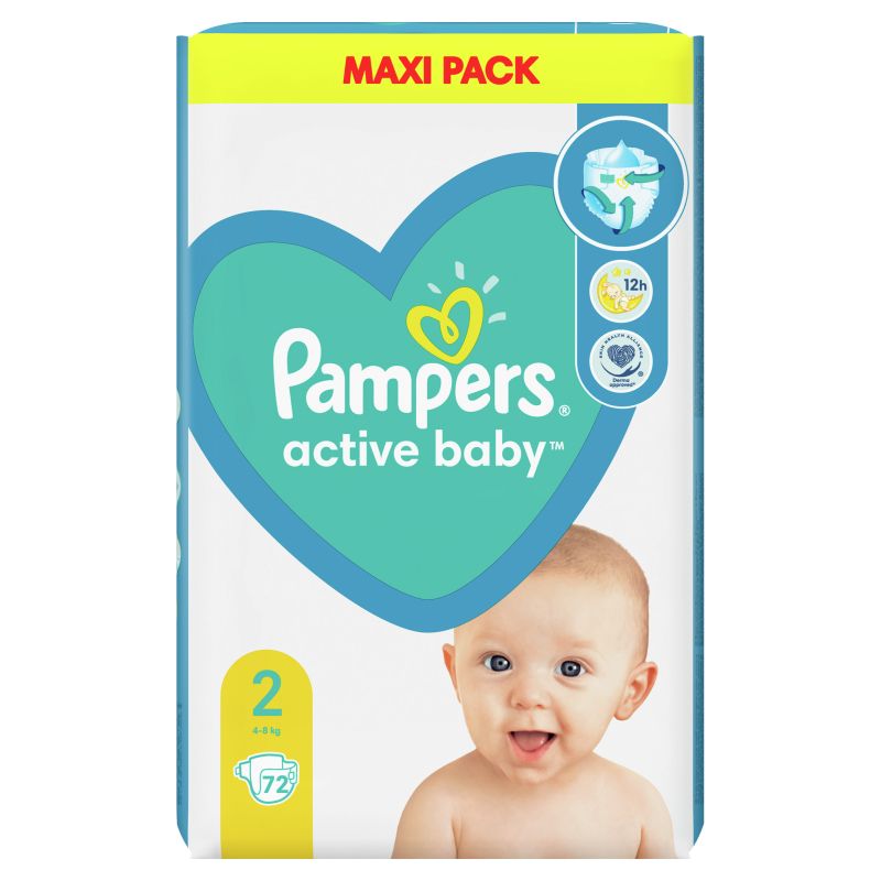 PAMPERS PIELUCHY R2 4-8KG 72SZT\1szt