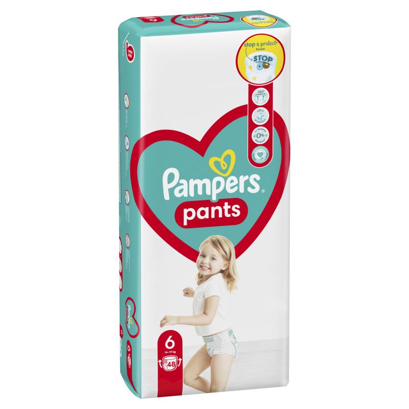 PAMPERS PANTS ROZMIAR 6 14-19KG 48SZT\1szt