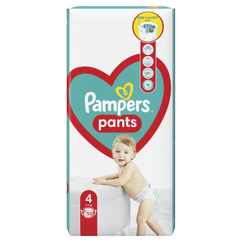 PAMPERS PANTS ROZMIAR 4 52SZT\1szt