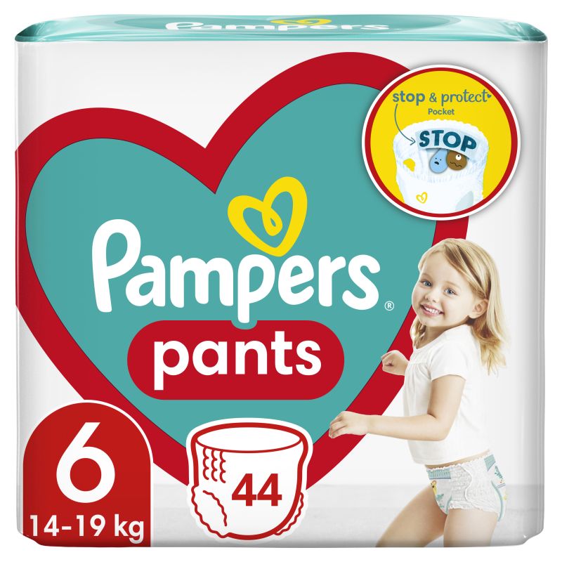 PAMPERS PANTS ROZMIAR 6 44SZT\1szt