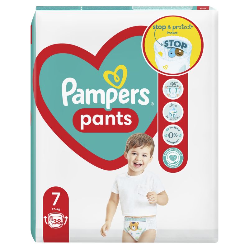 PAMPERS PANTS ROZMIAR 7 38SZT\1szt