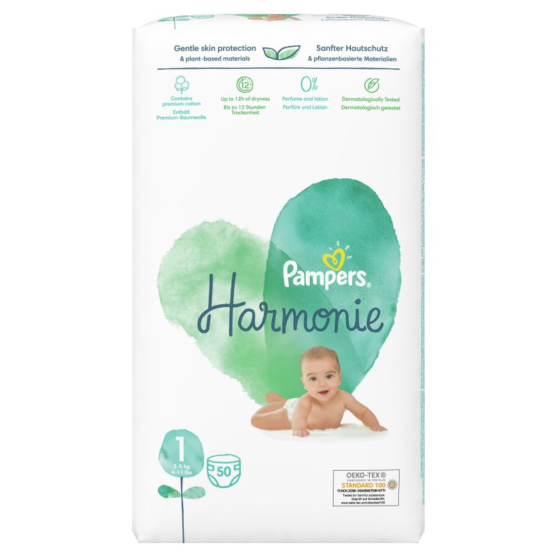 PAMPERS PIELUCHY HARMONIE R1 50SZT\1szt