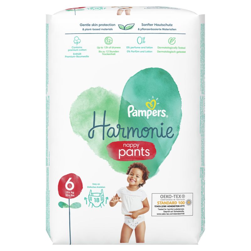 PAMPERS PIELUCHY HARMONIE R6 18SZT\1szt