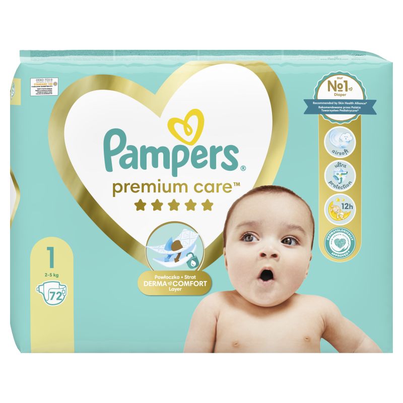 PAMPERS PIELUCHY PC R1 72SZT\1szt