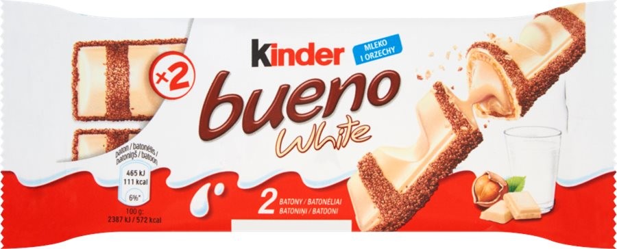 KINDER BUENO WHITE 39G\1szt