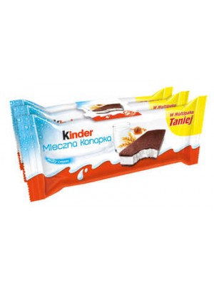 FERRERO KINDER MLECZNA KANAPKA 3X28G\1szt