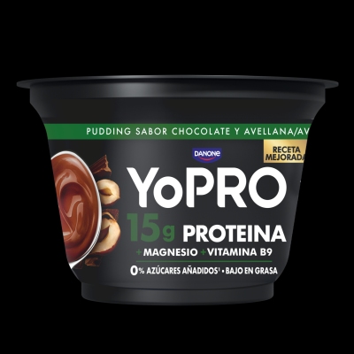 DANONE YOPRO PUDDING PROTEIN CZEKOLADA ORZECH LASKOWY 150G