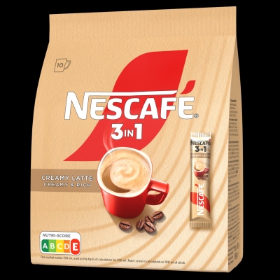 NESCAFE KAWA 3W1 CREAMY LATTE TB10X15G