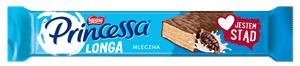 PRINCESSA LONGA MLECZNA 40G/30 SZT