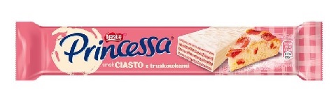 PRINCESSA CIASTO Z TRUSKAWKAMI 40G/30 SZT