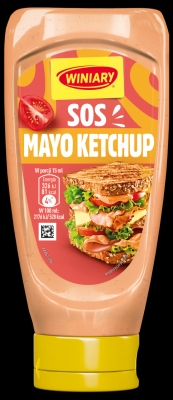 WINIARY SOS MAJO KETCHUP 200ML/8 SZT