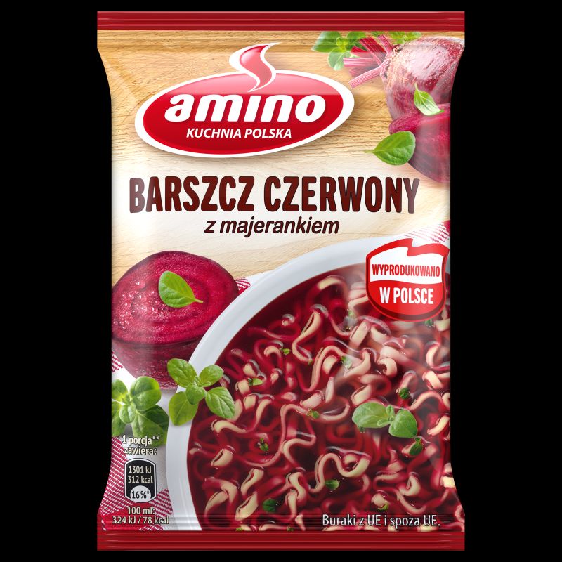 AMINO BARSZCZ CZERWONY INSTANT 66G/22 SZT