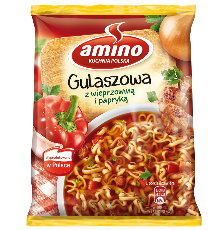 AMINO ZUPA GULASZOWA BLYSK 59G/22 SZT