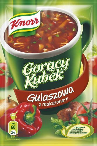 Zupa GK gulaszowa z makaronem 15g/36szt Knorr