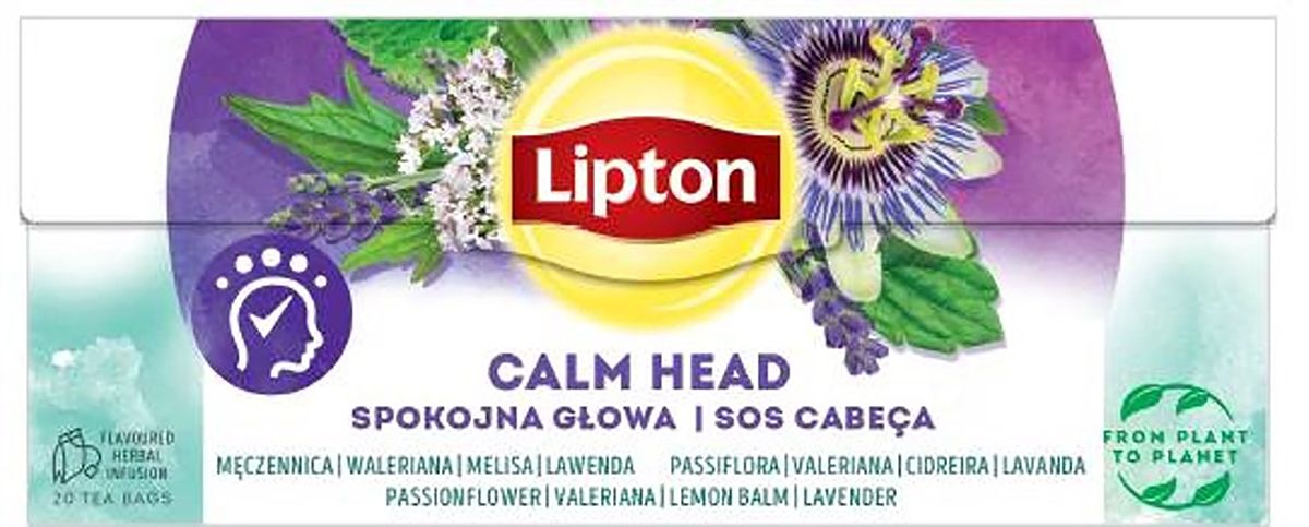 LIPTON HERBATA ZIOLOWA SPOKOJNA GLOWA 20TB\1szt