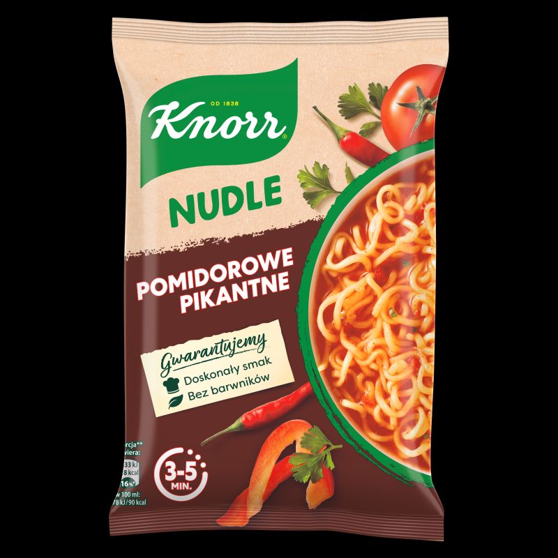 KNORR ZUPA NUDLE POMIDOROWE PIKANTNE 63G\1szt