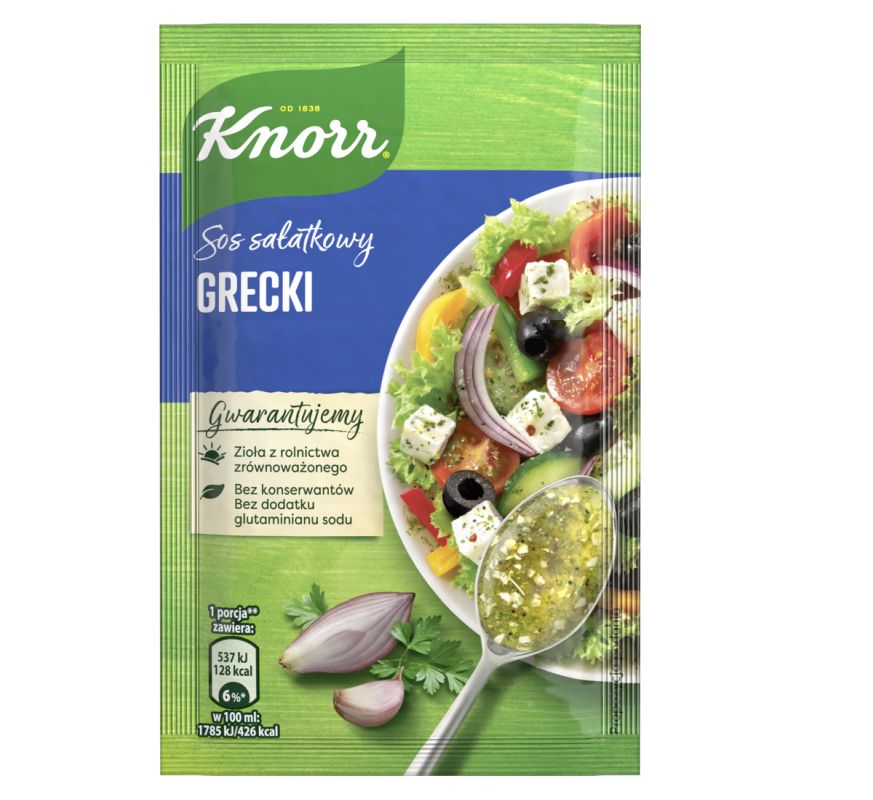 KNORR SOS SALATKOWY GRECKI 9G\1szt