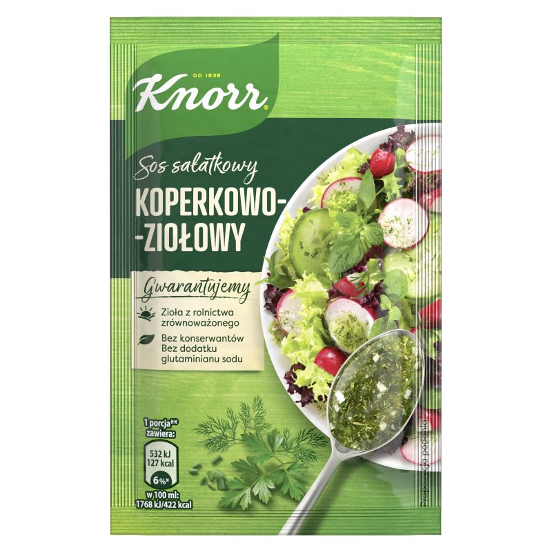 KNORR SOS KOPERKOWO ZIOLOWY 9G\1szt