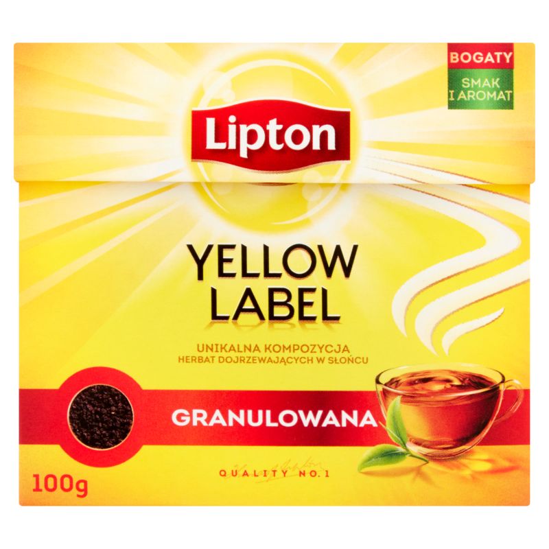 LIPTON HERBATA YELLOW LAB GRANULOWANA 100G\1szt