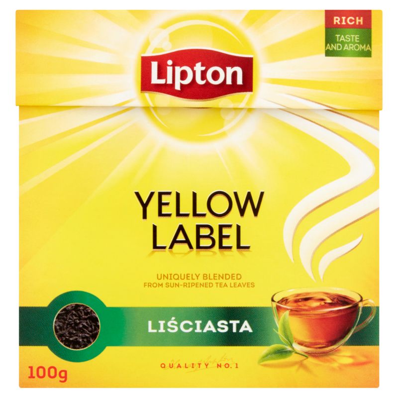 LIPTON HERBATA YELLOW LABEL 100G\1szt