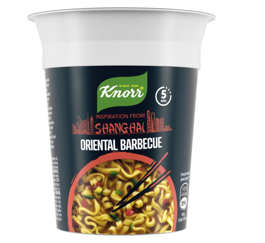 KNORR ZUPA NUDLE ORIENTALNE BBQ 90G\1szt