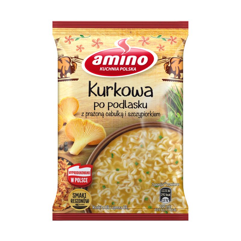 AMINO ZUPA NUDLE KURKOWA 61G/22 SZT