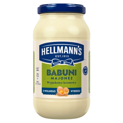 HELLMANNS MAJONEZ BABUNI 340ML/1 SZT