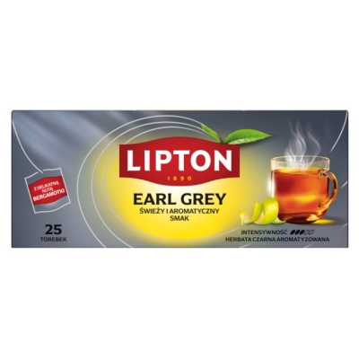 LIPTON HERBATA EARL GREY 25TB/1 SZT