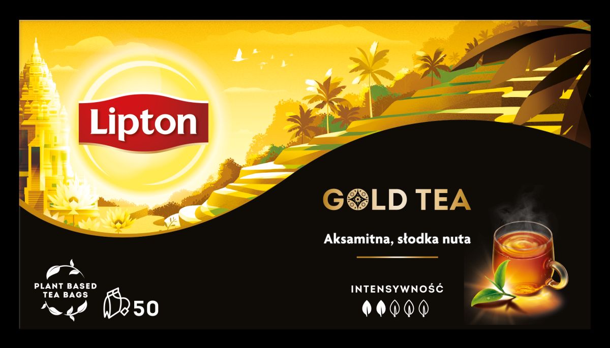 LIPTON HERBATA GOLD 50TB\1szt