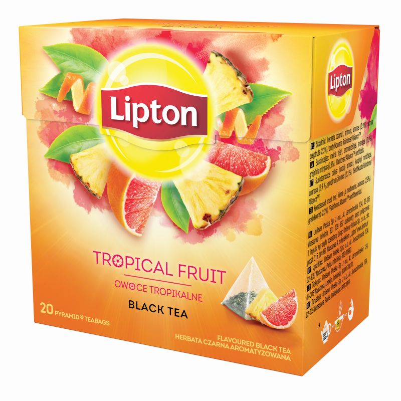 LIPTON HERBATA TROPICAL FRUIT 20PIR\1szt