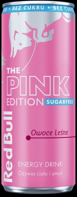 RED BULL PINK OWOCE LESNE BEZ CUKRU 250ML SK/24 SZT