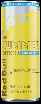 RED BULL SUMMER SUDACHI LIMONKA BEZ CUKRU 250ML SK/24 SZT