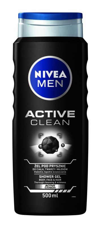 NIVEA ZEL PRYSZNIC ACTIVE CLEAN 500ML\1szt